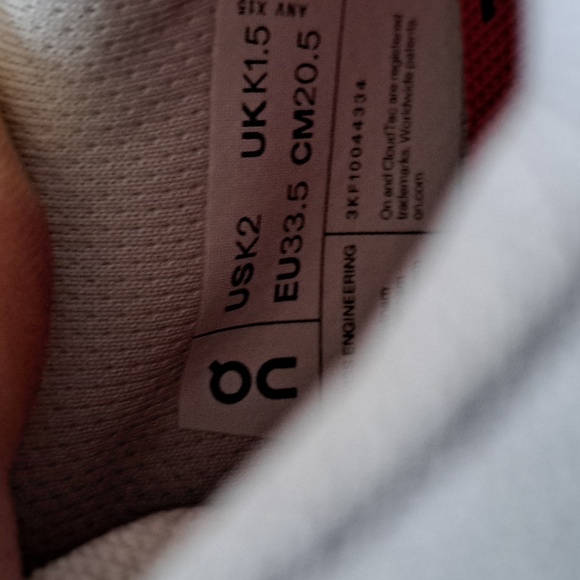 On Cloudswift Kids - Color: Desert / Red - Size: Kids 2 - Picture 9 of 9